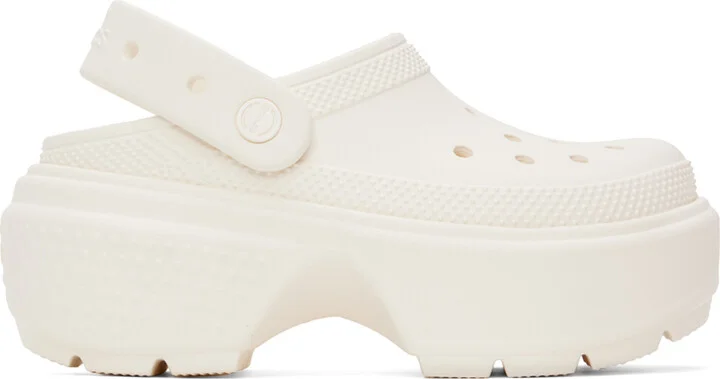 Crocs Off-White Stomp Clogs
