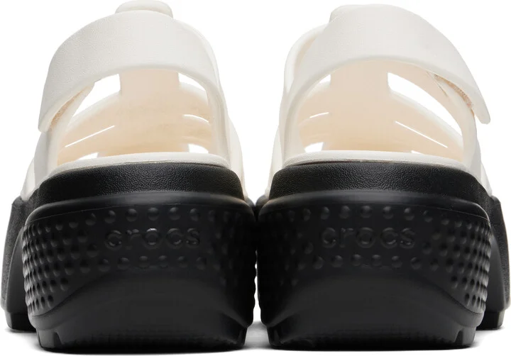 Crocs Off-White Stomp Fisherman Sandals - Image 2