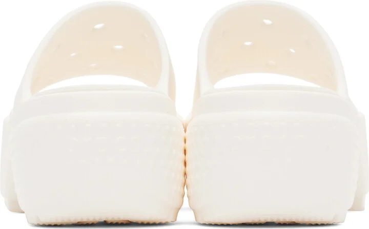 Crocs Off-White Stomp Slides - Image 2
