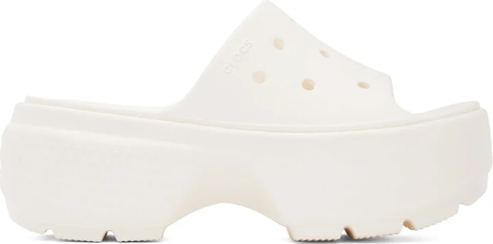 Crocs Off-White Stomp Slides