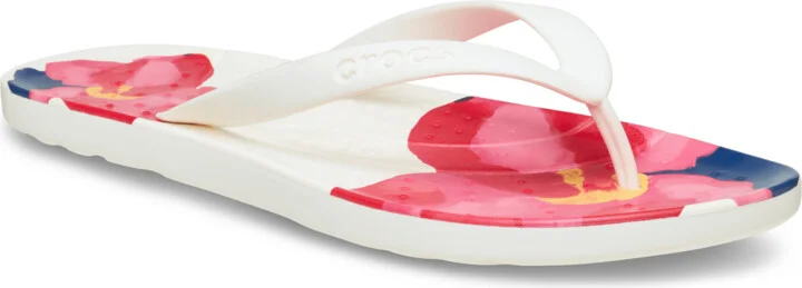 Crocs Painted Floral Flip - Image 3