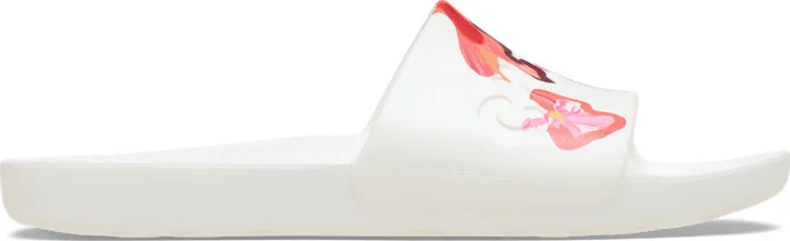 Crocs Painted Floral Slide