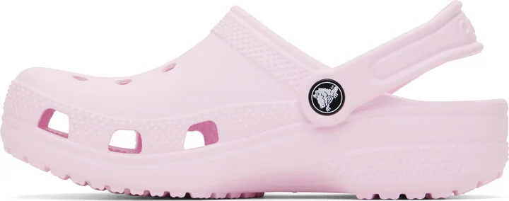 Crocs Pink Classic Clogs - Image 3