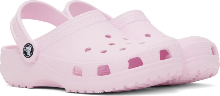 Crocs Pink Classic Clogs - Image 4