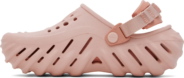 Crocs Pink Echo Clogs - Image 3