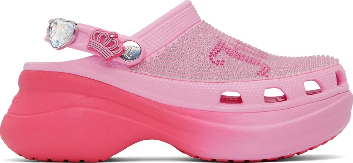 Crocs Pink Juicy Couture Edition Bae Clogs