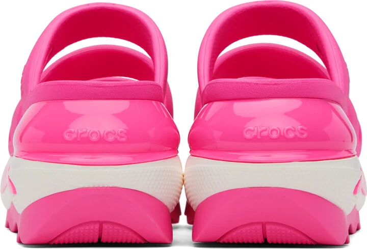 Crocs Pink Mega Crush Triple Strap Sandals - Image 2