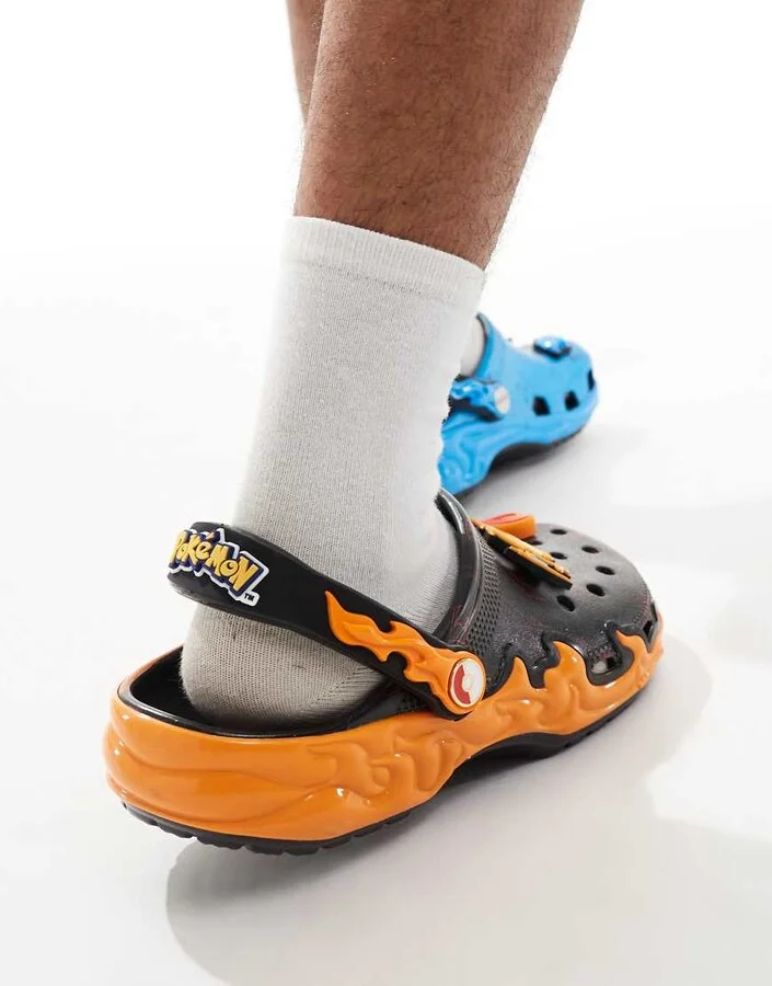 Crocs Pokemon classic clogs in multi - Image 3