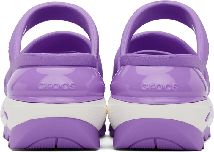 Crocs Purple Mega Crush Triple Strap Sandals - Image 2
