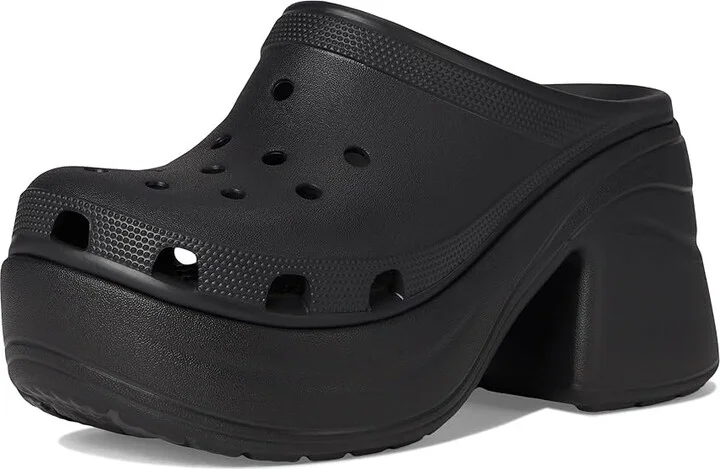 Crocs Siren Clogs Shoes Black : Men's 10 - Women's 12 Medium, EVA - Image 5