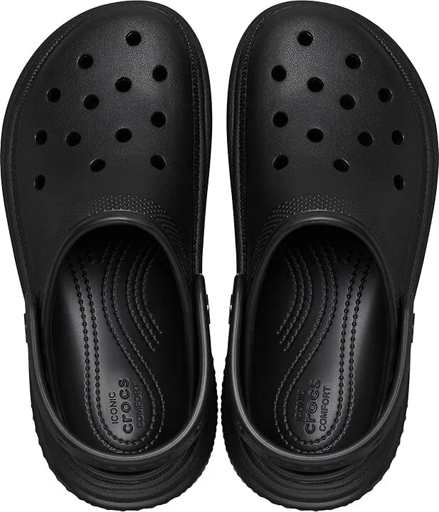Crocs Stomp Clog Shoes Black : Men's 10 - Women's 12 Medium, EVA - Image 2
