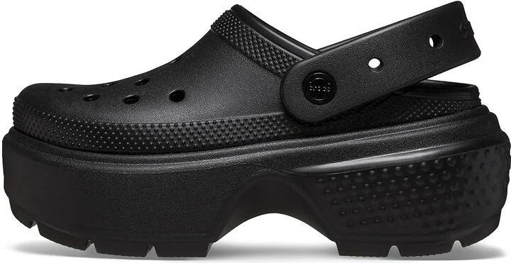Crocs Stomp Clog Shoes Black : Men's 10 - Women's 12 Medium, EVA - Image 5