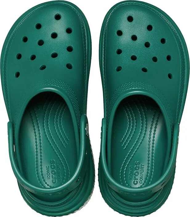 Crocs Stomp Clog Shoes Emerald : Men's 3 - Women's 5 Medium, EVA - Image 2