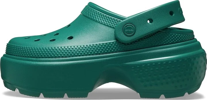 Crocs Stomp Clog Shoes Emerald : Men's 3 - Women's 5 Medium, EVA - Image 5