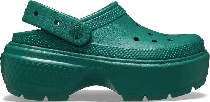 Crocs Stomp Clog Shoes Emerald : Men's 3 - Women's 5 Medium, EVA - Image 6
