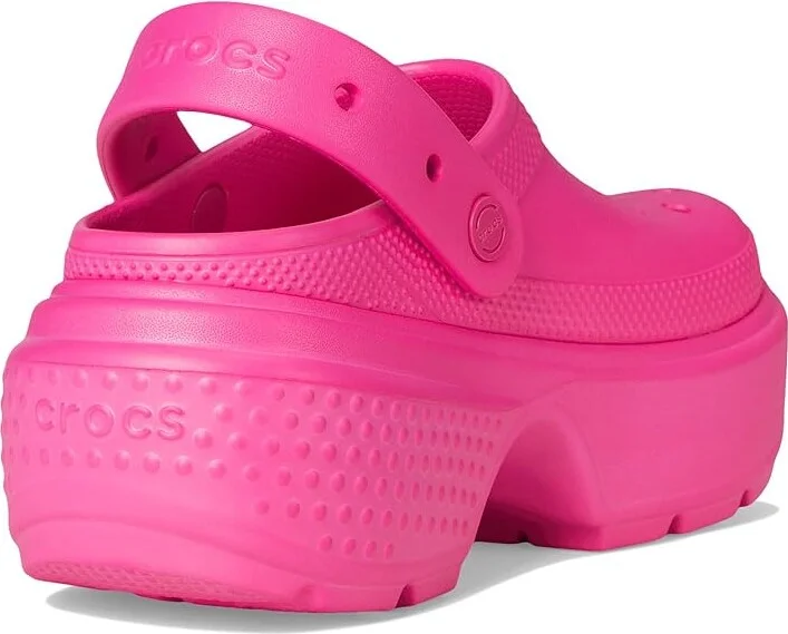 Crocs Stomp Clog Shoes Pink Crush : Men's 6 - Women's 8 Medium, EVA - Image 4