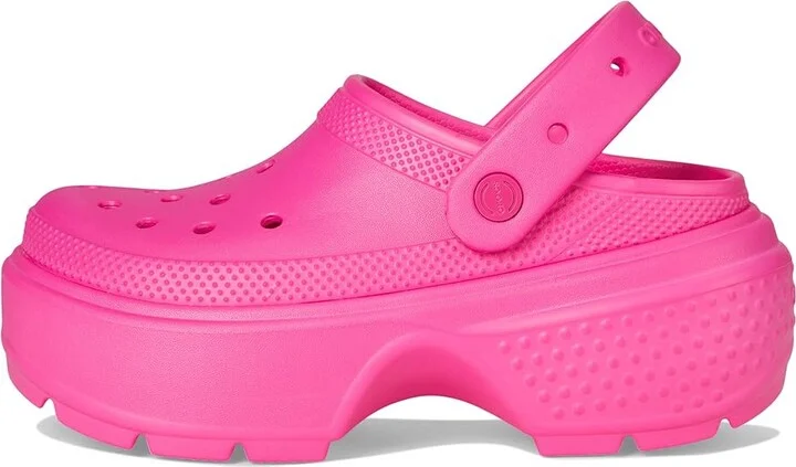 Crocs Stomp Clog Shoes Pink Crush : Men's 6 - Women's 8 Medium, EVA - Image 6