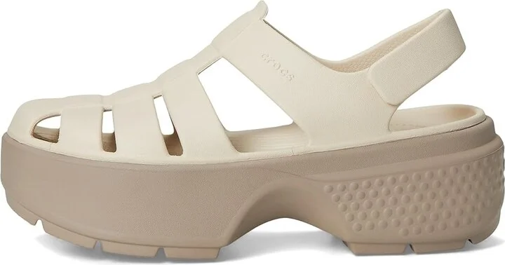 Crocs Stomp Fisherman Sandal Sandals Almond Tint : Men's 9 - Women's 11 Medium, Rubber - Image 6