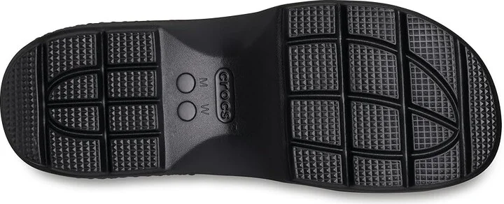 Crocs Stomp Fisherman Sandal Sandals Black : Men's 9 - Women's 11 Medium, Rubber - Image 3
