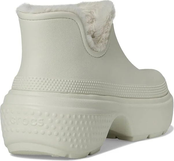 Crocs Stomp Lined Shorty Boots Boots Linen/Linen : Men's 8 - Women's 10 Medium - Image 4