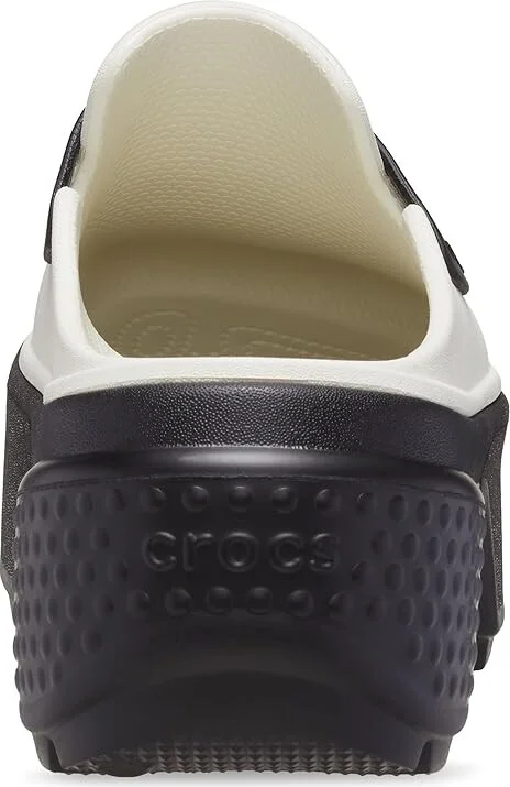 Crocs Stomp Loafers Flat Shoes Linen Black : Men's 6 - Women's 8 Medium, Rubber/Synthetic - Image 4