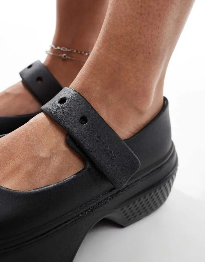 Crocs stomp mary janes in black - Image 2