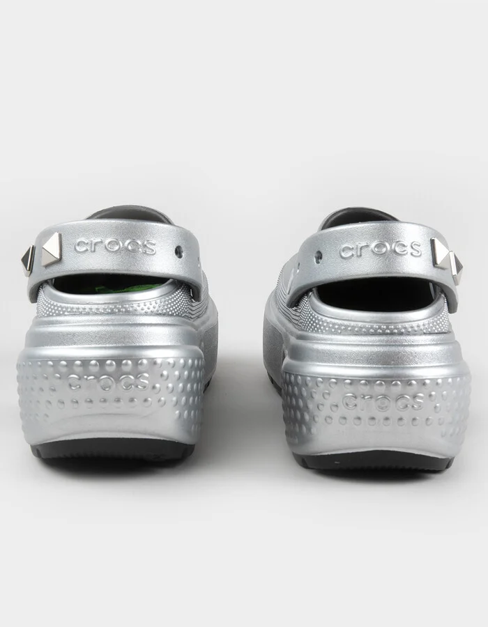 CROCS Stomp Metallic Womens Clogs - Image 4