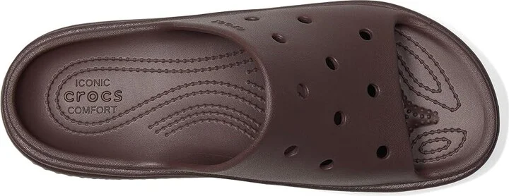 Crocs Stomp Slide Shoes Mocha : Men's 4 - Women's 6 Medium - Image 2