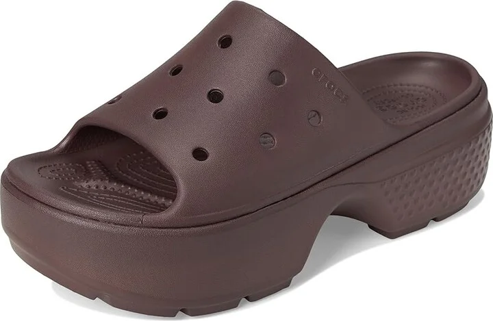 Crocs Stomp Slide Shoes Mocha : Men's 4 - Women's 6 Medium - Image 5