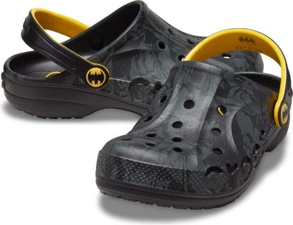 Crocs Toddler Batman Baya Clogs, Black, C4 - Image 2