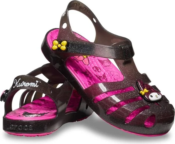Crocs Toddler Hello Kitty and Friends My Melody and Kuromi Sandals, Multi, C10 - Image 2