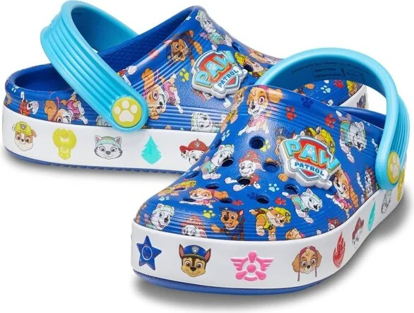 Crocs Toddler Paw Patrol Off Court Clogs, Blue, C5 - Image 2