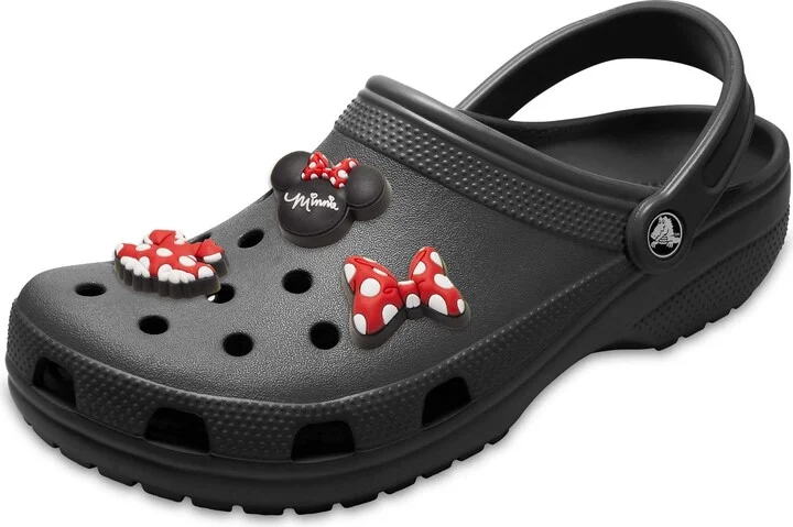 Crocs Unisex-Adult Classic Clog w/Jibbitz Charms Character 3-Packs