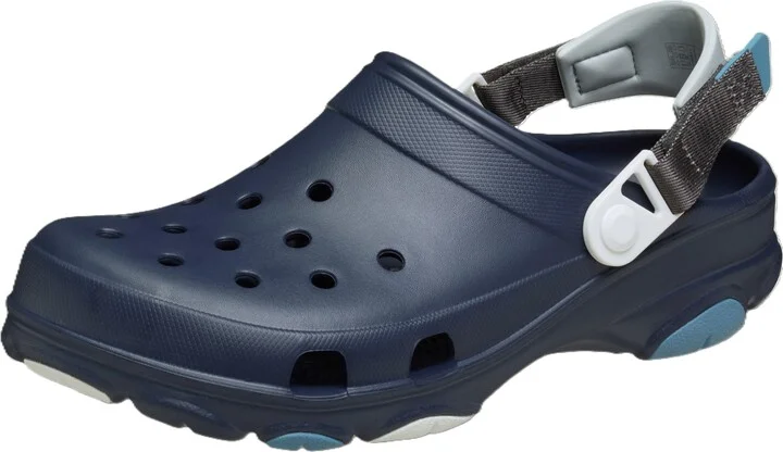 Crocs Unisex Classic All-Terrain Clog Navy/Fog/Moonlight Men 11/Women 13 Medium