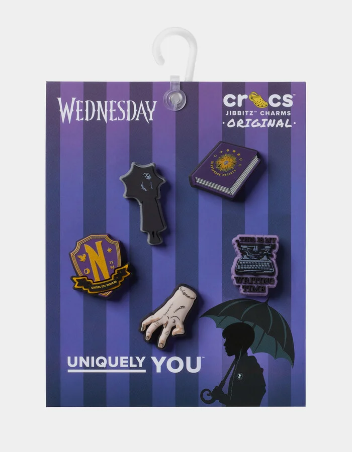 CROCS Wednesday 5 Pack Jibbitz™ Charms - Image 3
