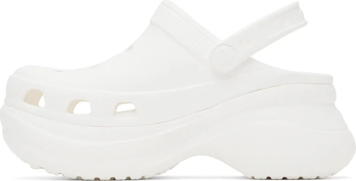Crocs White Bae Clogs - Image 3