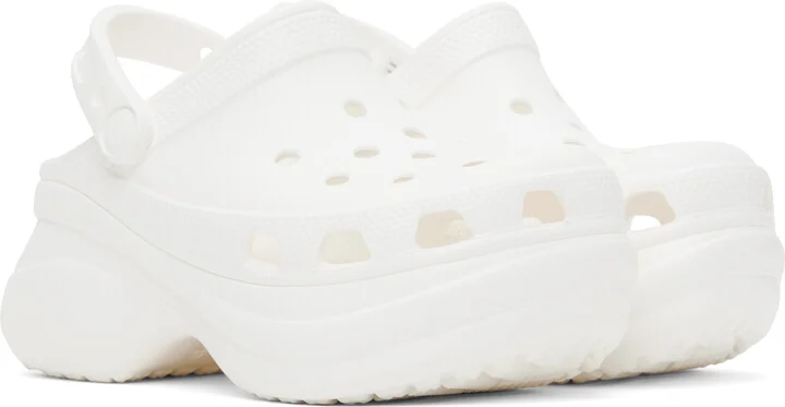 Crocs White Bae Clogs - Image 4