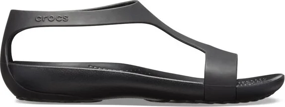 Crocs Women's Serena Sandals, Black/Black, W9
