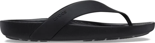 Crocs Women's Splash Flip Flops, Black, W10