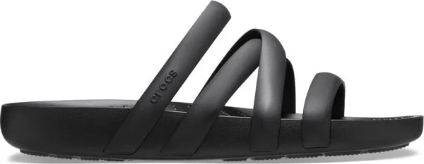 Crocs Women's Splash Strappy Sandals, Black, W9
