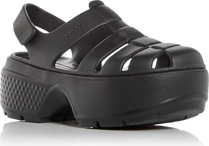 Crocs Women's Stomp Slingback Platform Fisherman Sandals