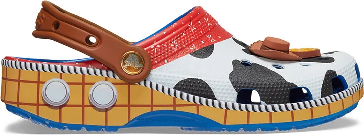 CROCS x Disney Pixar Toy Story Sheriff Woody Classic Clogs - Image 3
