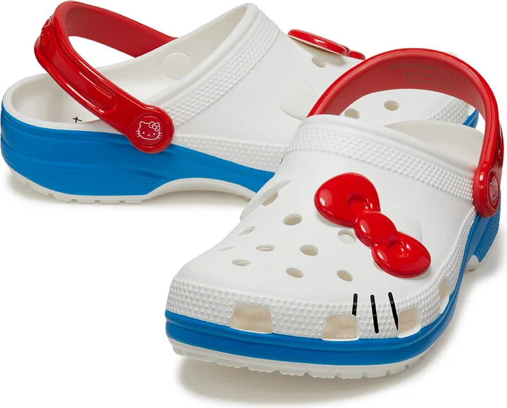 CROCS x Hello Kitty Womens Classic Clogs