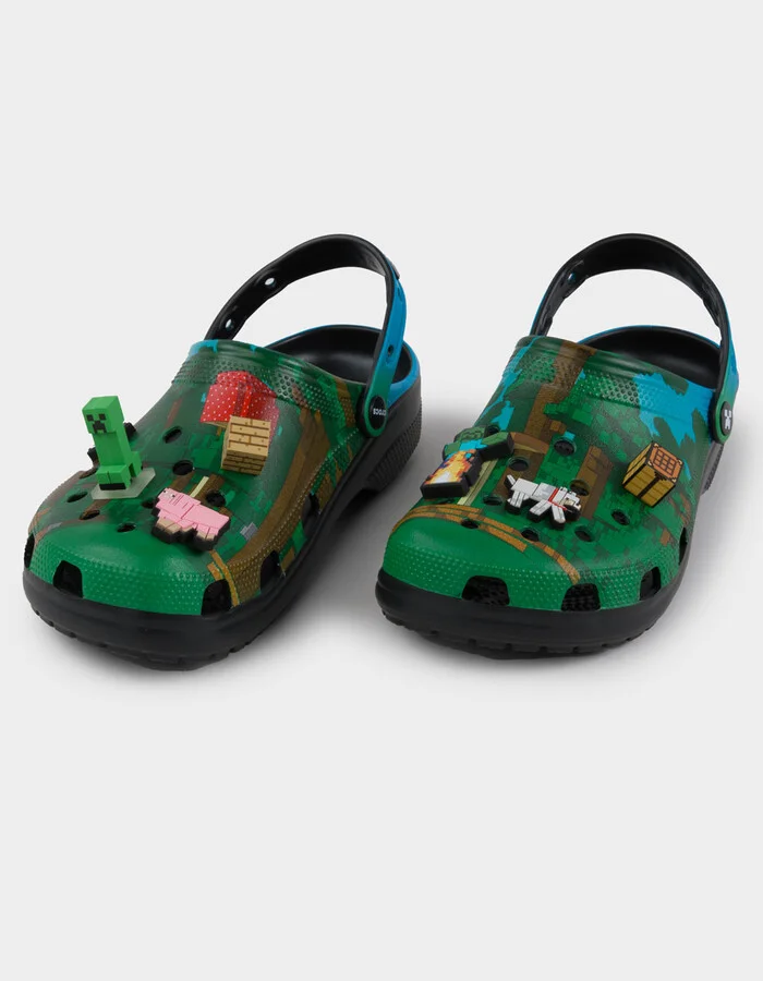 CROCS x Minecraft Classic Clogs