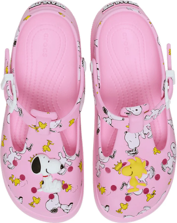CROCS x Peanuts Womens Mary Jane Clogs - Image 2