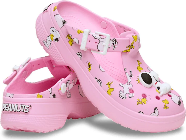 CROCS x Peanuts Womens Mary Jane Clogs - Image 3