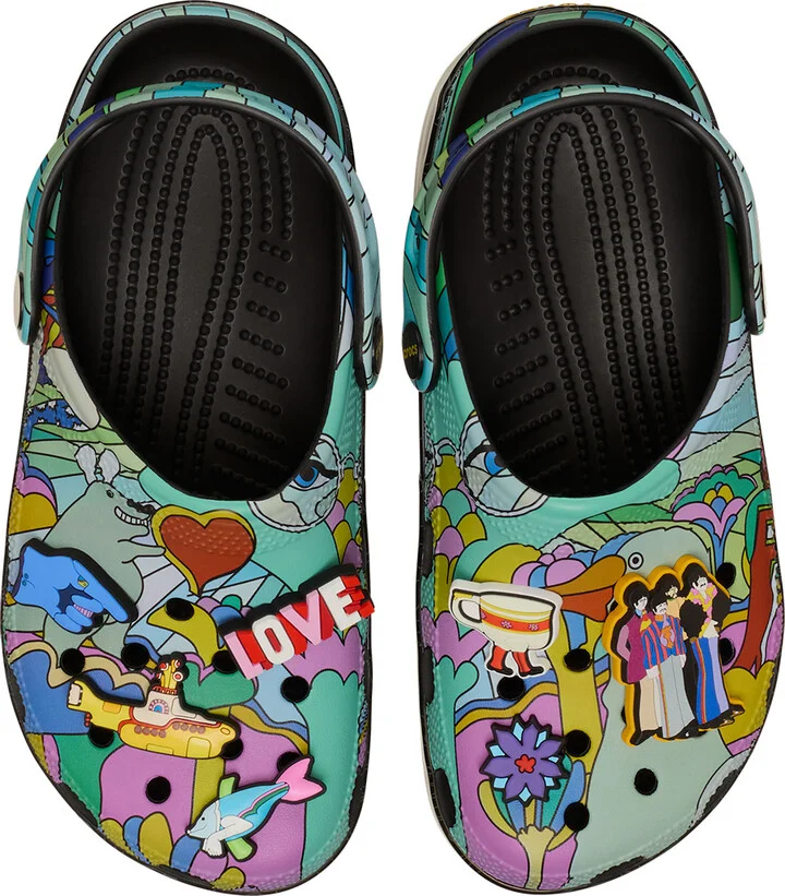 CROCS x The Beatles Love Classic Clogs - Image 3
