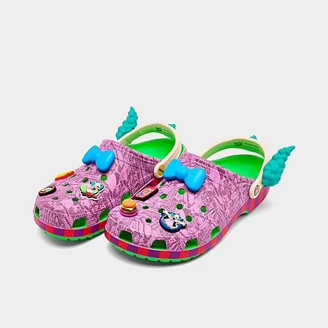 Crocs x The Simpsons Krusty The Clown Classic Clog Shoes - Image 2