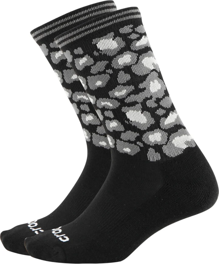CrocsSocks Cheetah Crew 3PK - Image 2