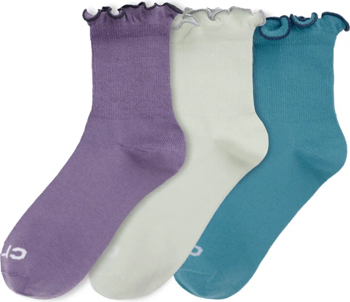 CrocsSocks Ruffle Ankle 3 PK - Image 6